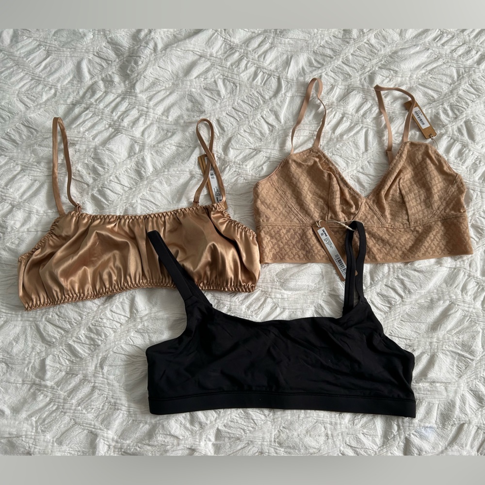 Set of 3 skims bras size M